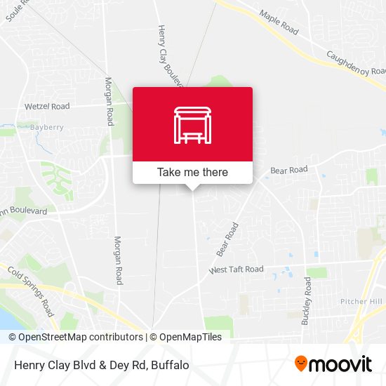Mapa de Henry Clay Blvd  & Dey Rd