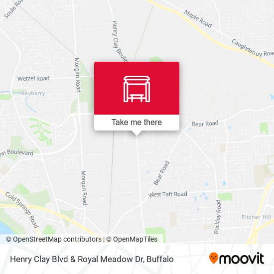 Henry Clay Blvd & Royal Meadow Dr map