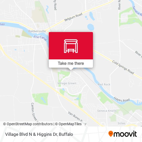 Mapa de Village Blvd N & Higgins Dr