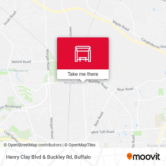 Henry Clay Blvd & Buckley Rd map