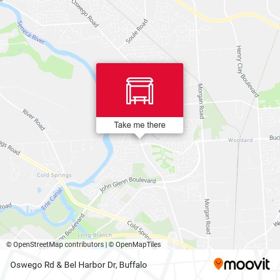 Mapa de Oswego Rd & Bel Harbor Dr