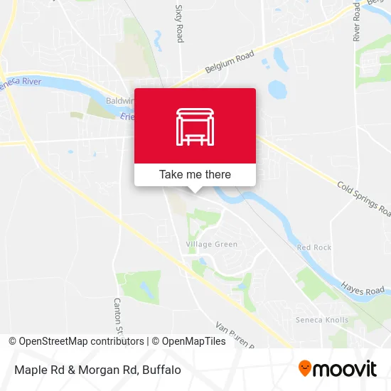 Maple Rd & Morgan Rd map