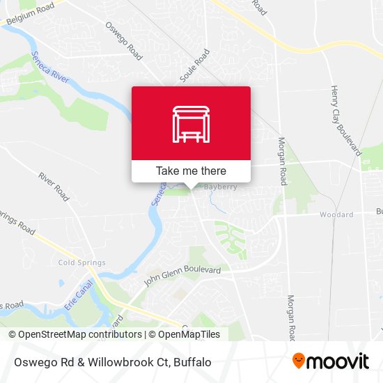 Mapa de Oswego Rd & Willowbrook Ct