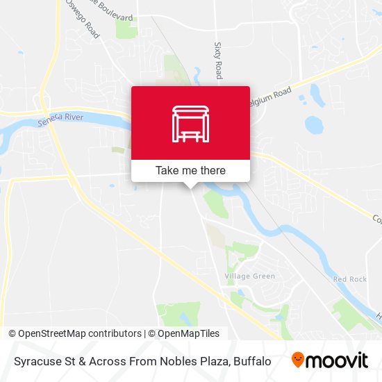 Mapa de Syracuse St & Across From Nobles Plaza