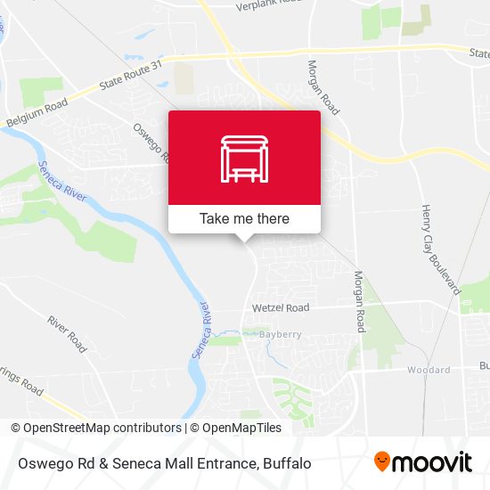 Mapa de Oswego Rd & Seneca Mall Entrance