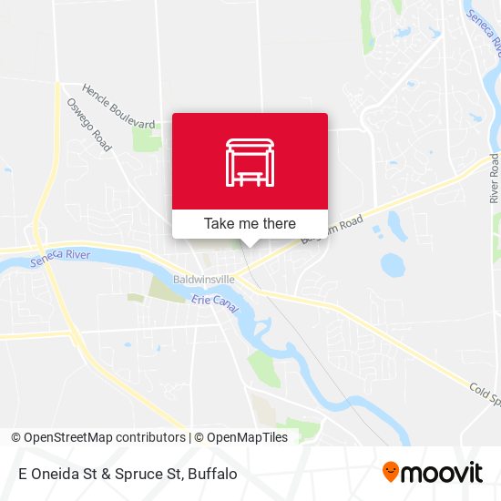 Mapa de E Oneida St & Spruce St