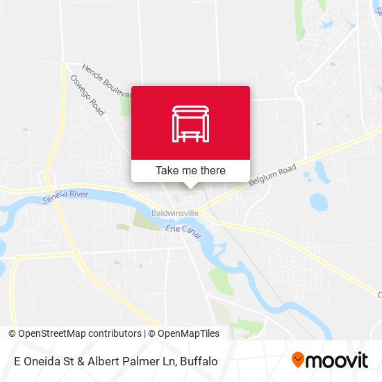 Mapa de E Oneida St & Albert Palmer Ln