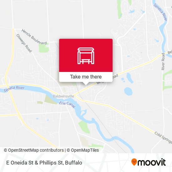 Mapa de E Oneida St & Phillips St