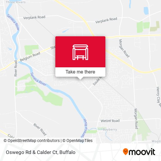 Mapa de Oswego Rd & Calder Ct