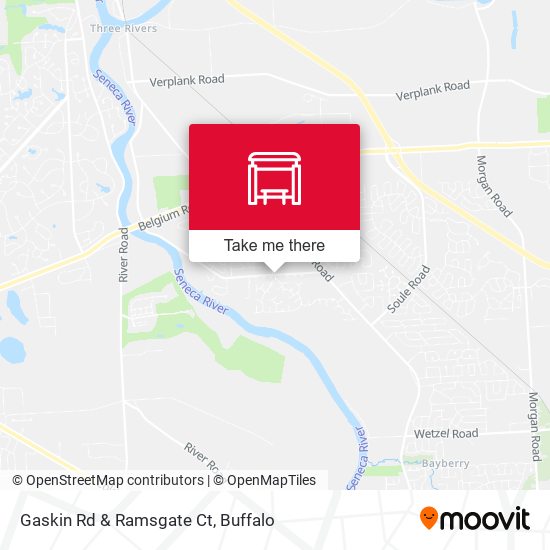 Gaskin Rd & Ramsgate Ct map