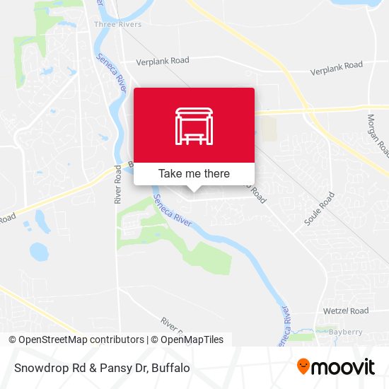 Mapa de Snowdrop Rd & Pansy Dr
