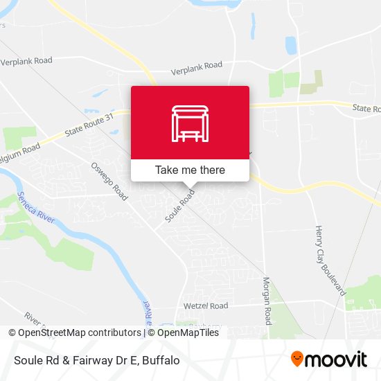 Soule Rd & Fairway Dr E map