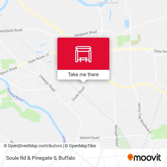 Mapa de Soule Rd & Pinegate S