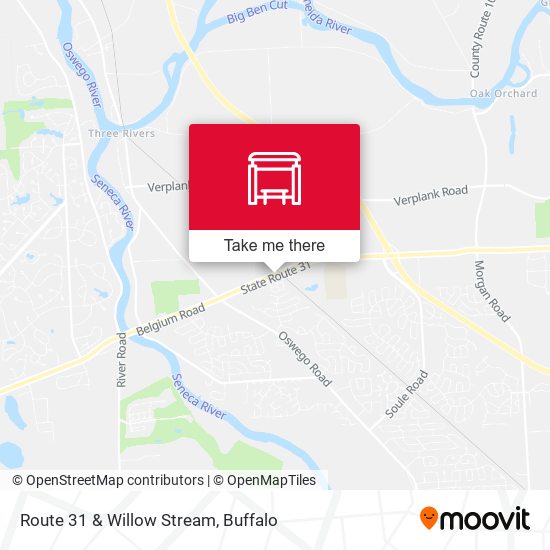 Route 31 & Willow Stream map