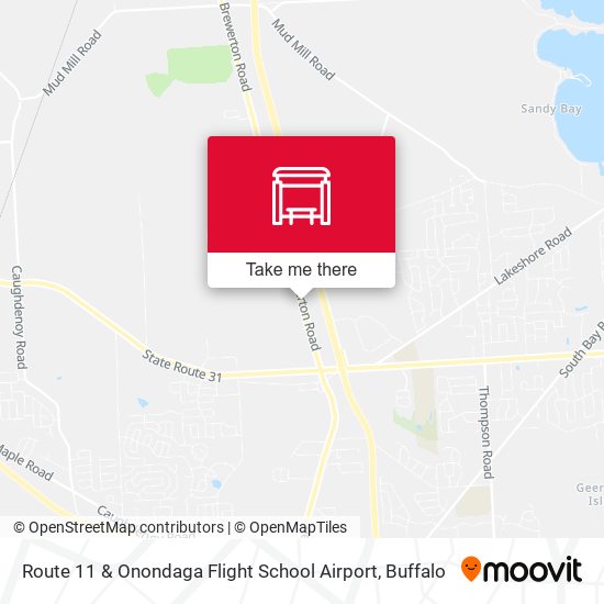 Mapa de Route 11 & Onondaga Flight School Airport