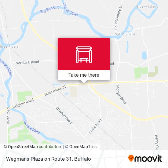 Mapa de Wegmans Plaza on Route 31