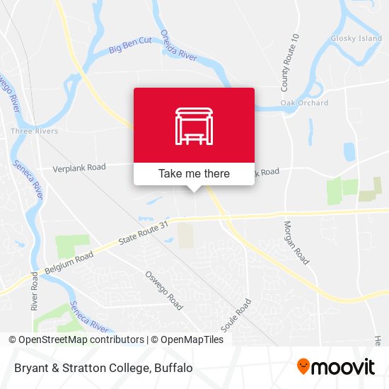 Bryant & Stratton College map