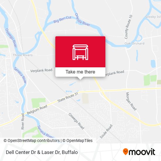 Dell Center Dr & Laser Dr map