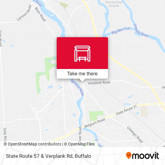 State Route 57 & Verplank Rd map