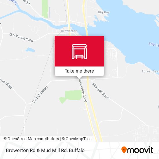 Mapa de Brewerton Rd & Mud Mill Rd