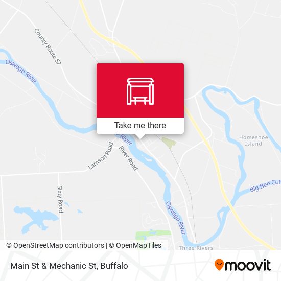 Mapa de Main St & Mechanic St
