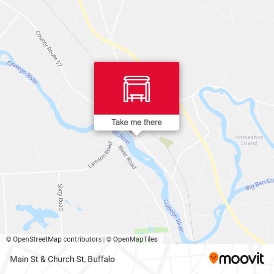 Mapa de Main St & Church St