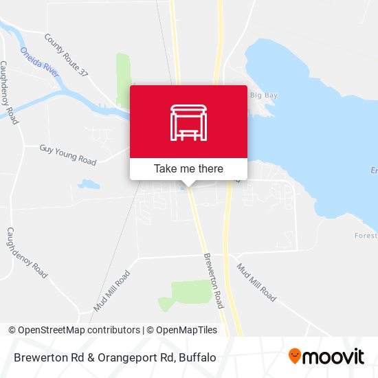 Mapa de Brewerton Rd & Orangeport Rd