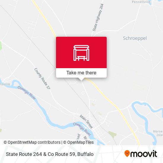 Mapa de State Route 264 & Co Route 59
