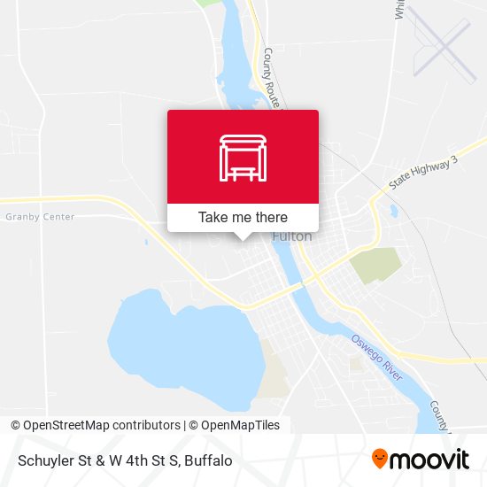 Mapa de Schuyler St & W 4th St S