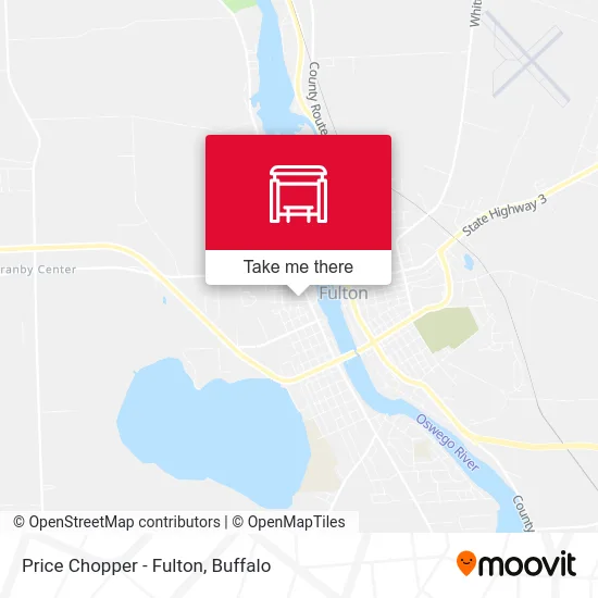 Price Chopper - Fulton map