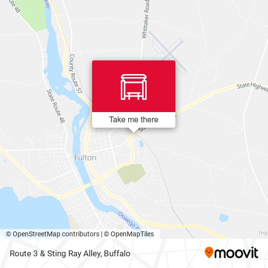 Route 3 & Sting Ray Alley map