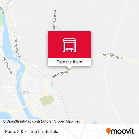 Mapa de Route 3 & Hilltop Ln