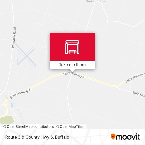 Route 3 & County Hwy 6 map