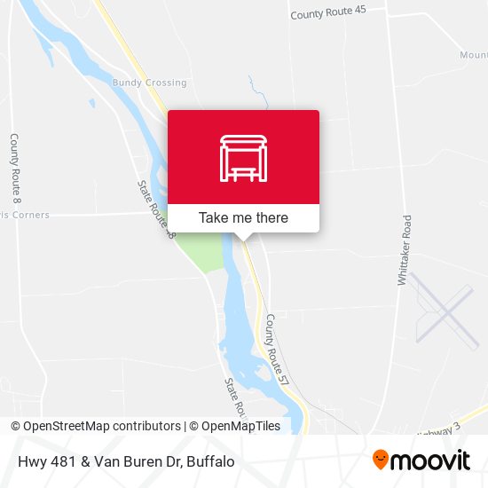 Hwy 481 & Van Buren Dr map