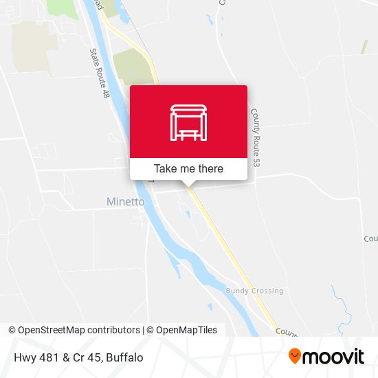 Mapa de Hwy 481 & Cr 45