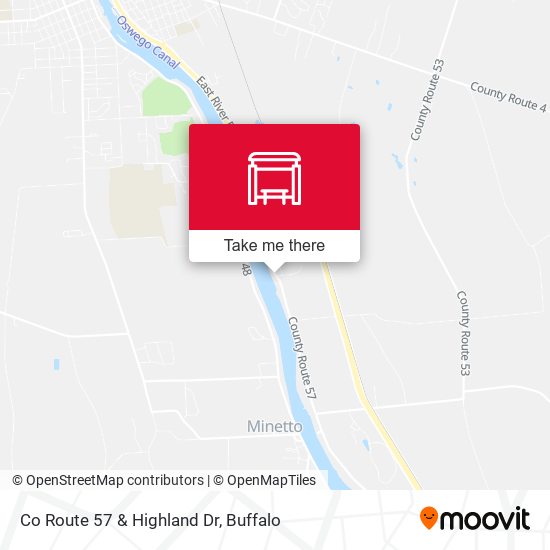 Co Route 57 & Highland Dr map