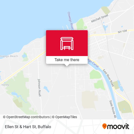 Mapa de Ellen St & Hart St