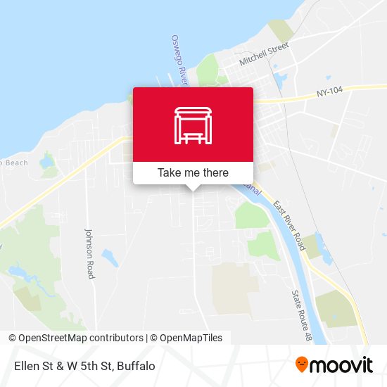 Mapa de Ellen St & W 5th St