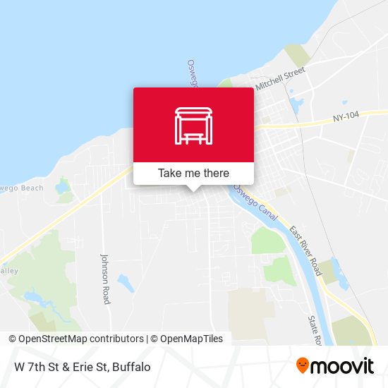 Mapa de W 7th St & Erie St