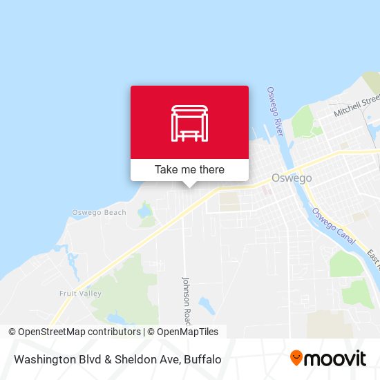 Washington Blvd & Sheldon Ave map