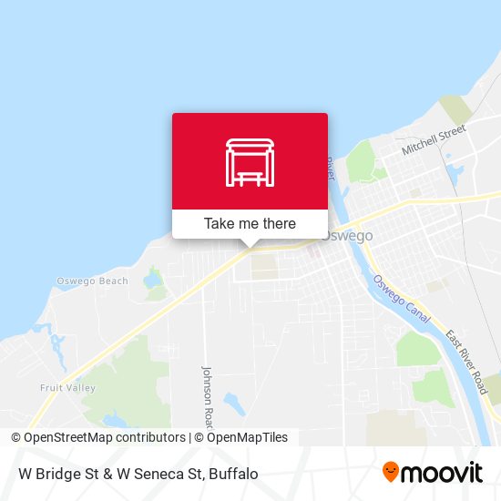 Mapa de W Bridge St & W Seneca St