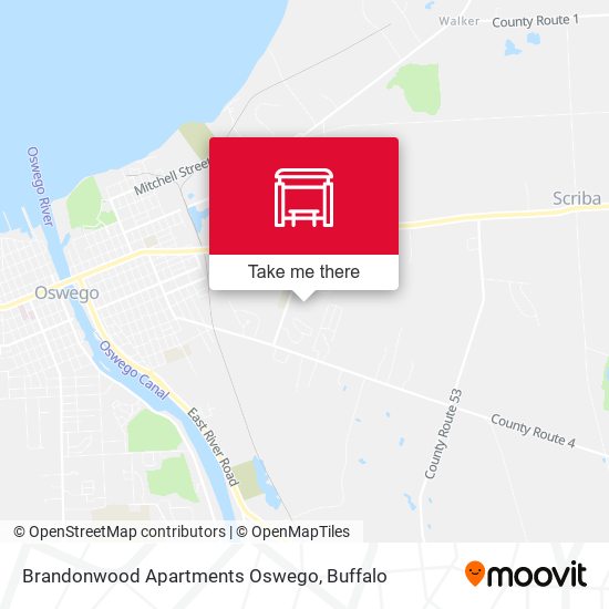 Mapa de Brandonwood Apartments Oswego