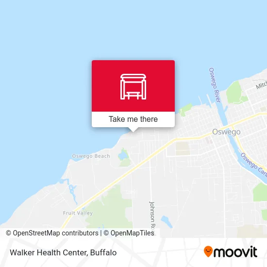 Walker Health Center map