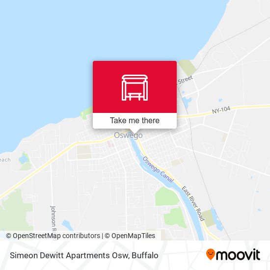 Simeon Dewitt Apartments Osw map