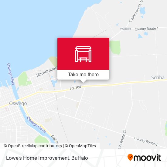 Lowe's Home Improvement map