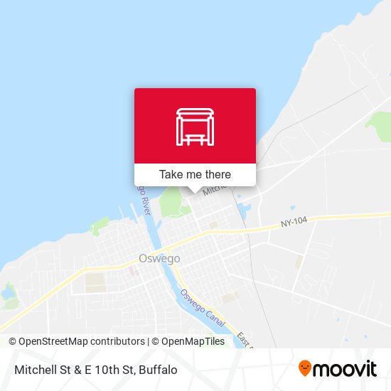 Mapa de Mitchell St & E 10th St