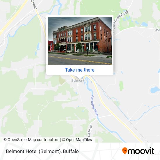 Mapa de Belmont Hotel