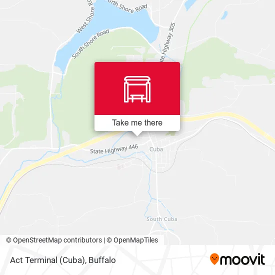 Mapa de Act Terminal (Cuba)