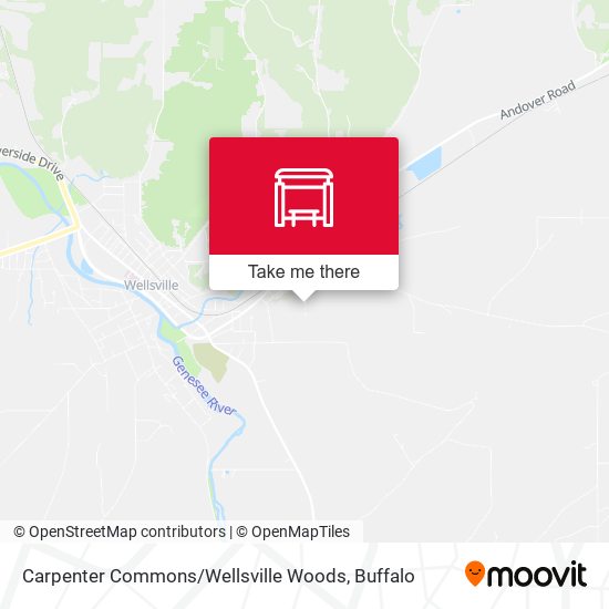 Mapa de Carpenter Commons / Wellsville Woods