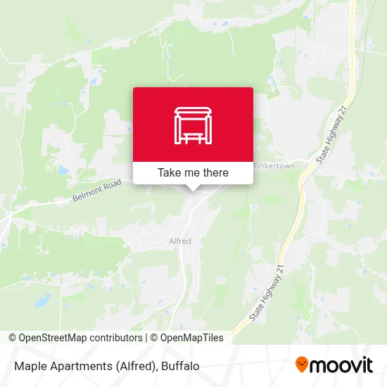 Maple Apartments  (Alfred) map